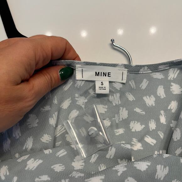 NEW Mine Dusty Mint Spaghetti Strap Tank Top Size Small - Picture 5 of 9